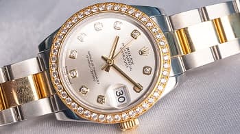 Luxury Rolex wristwatch