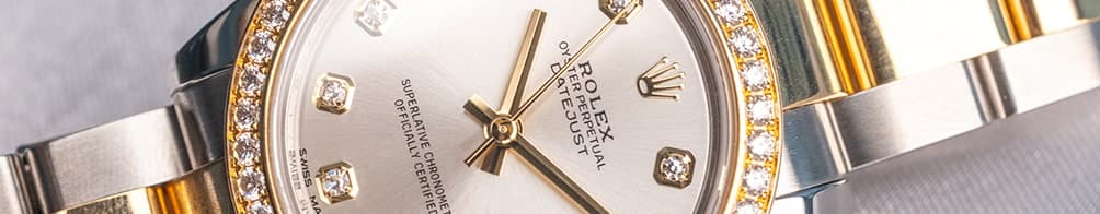 Luxury Rolex wristwatch