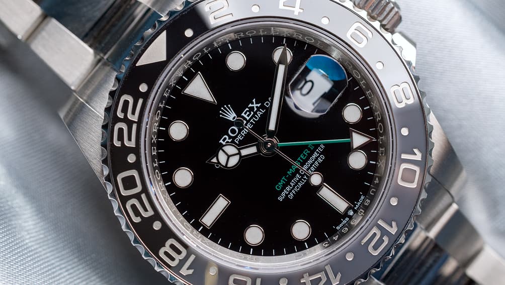 Rolex watch close-up